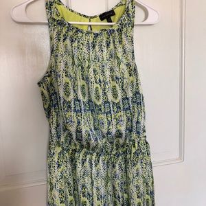 THE LIMITED sleeveless lazy fluid dress